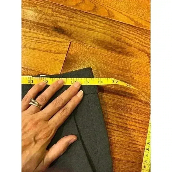 Ann Taylor Women's Dress Pants Size 2 Gray $118 NWT - Picture 5 of 6